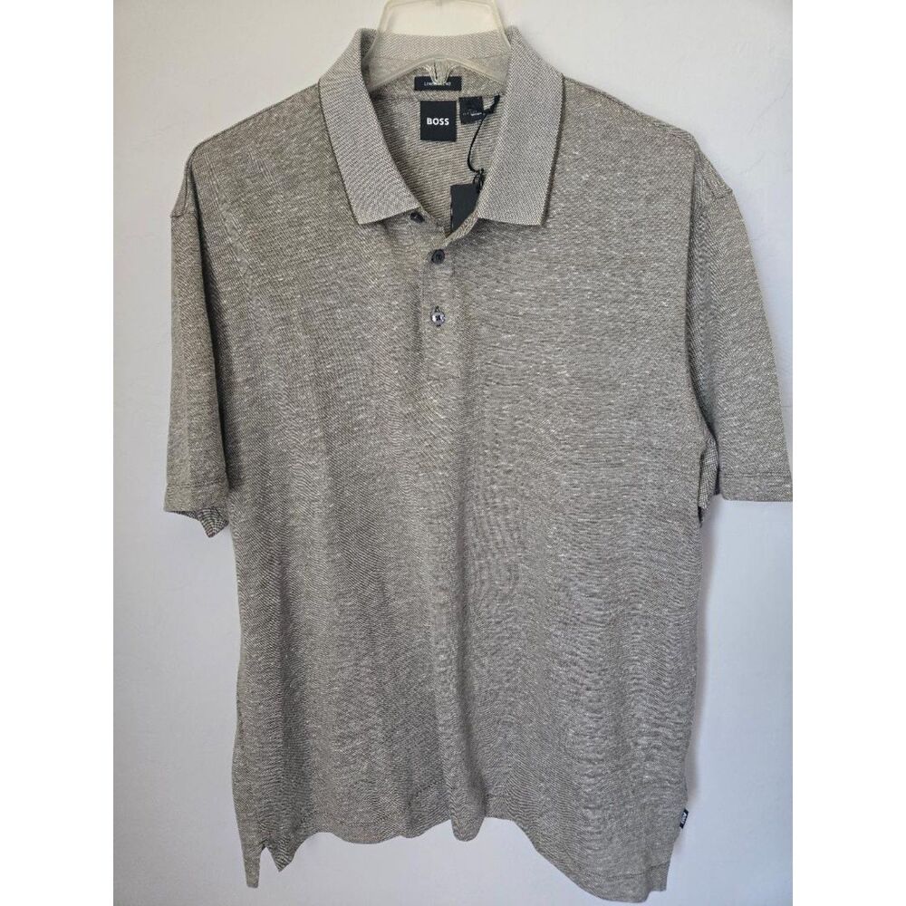New BOSS Press Short Sleeve Men's Polo. Size XXL. NWT